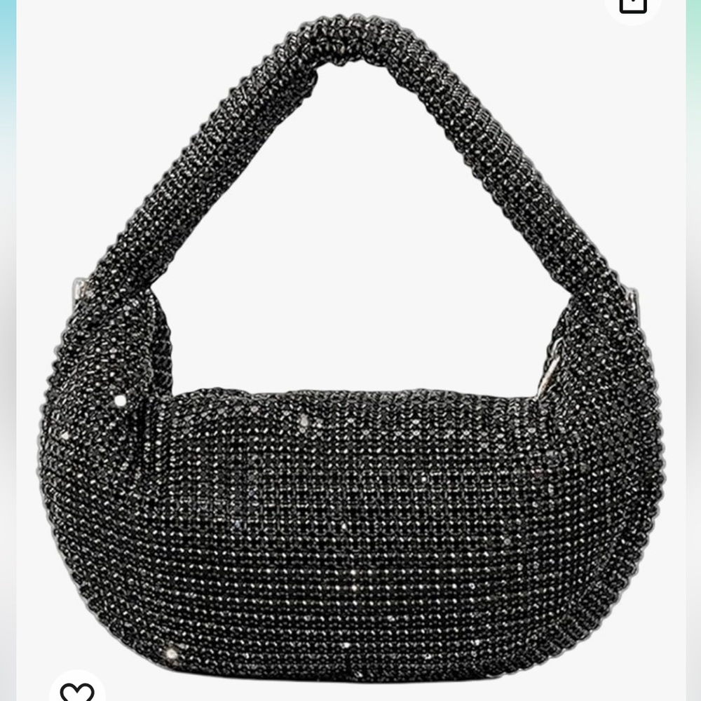 Dark sequinn bag